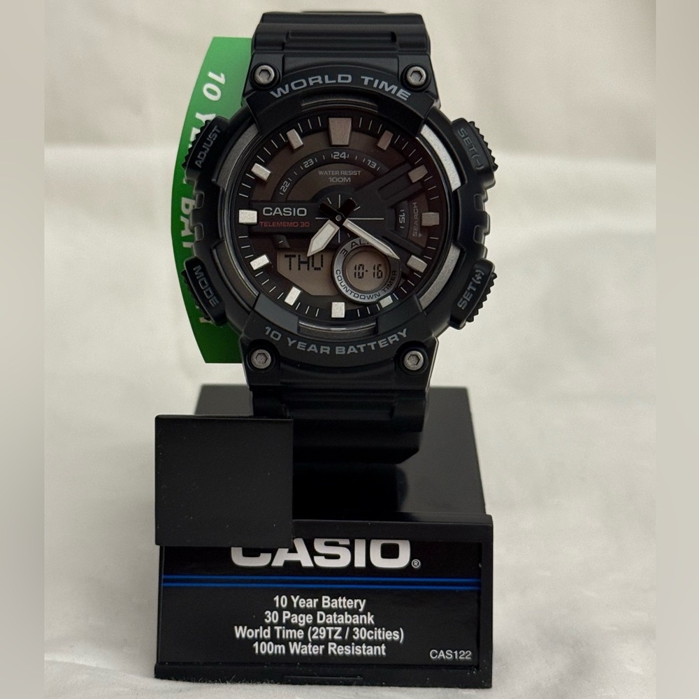 Casio Men’s Watch AEQ-110W-1AV Black
